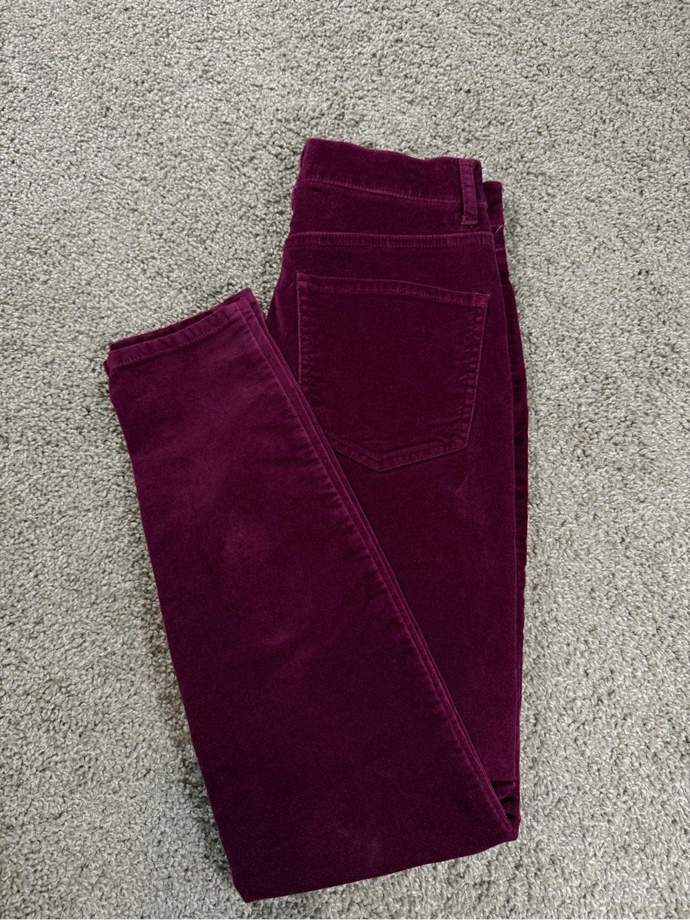 Women's Express Dark Berry Corduroy Jeans size 0